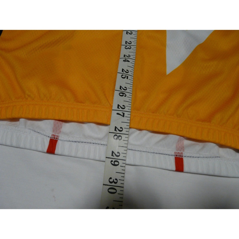 Vermarc Team Galaxy Cycling Jersey Mens XL Yellow Blue Italy TVX Sportswear NWT - Picture 12 of 12